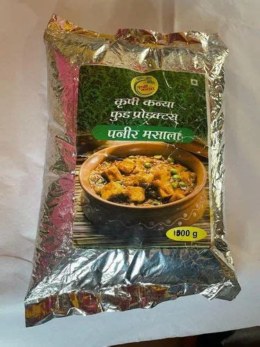 Krushi Kanya 500g Paneer Masala Packaging Type Packets At Best Price In Malegaon