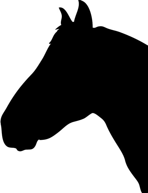 Horse Head Silhouette Patterns - ClipArt Best