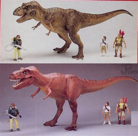 Trex Toy Prototype Jurassic Pedia