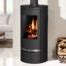 Orion Multi Fuel Wood Burning Curved Stove