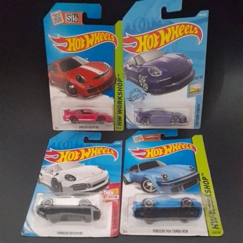 Jual Hot Wheels Porsche Gt Rs Turbo Shopee Indonesia
