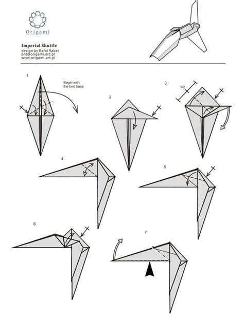 10 Diagrams To Create Your Own Star Wars Origami Artofit