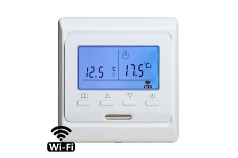 Терморегулятор для теплого пола EcoTerm Digital Wi-Fi Білий - купити у ...
