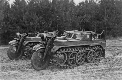 Kettenkrad SdKfz 2 NSU World War Photos