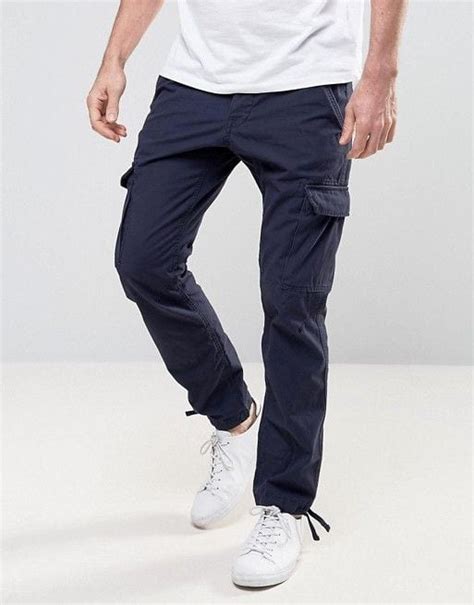 Blue Cargo Pants For Men ⋆ Best Fashion Blog For Men