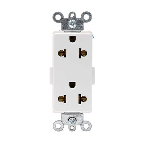 PROMELSA Tomacorriente Universal Doble 2x15A T 250V Blanco Decora