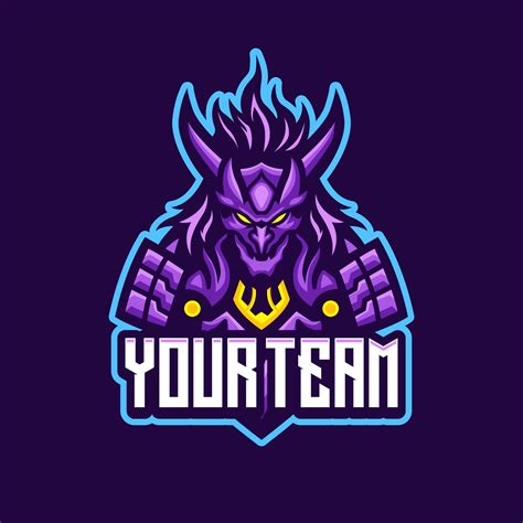 Susanoo vector mascot logo design with modern illustration concept ...