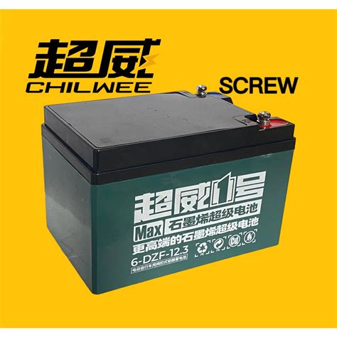 CHILWEE 6 DZF 12 SCREW TYPE BATTERY 6V12AH 12V 12AH FOR E BIKE ELECTRIC