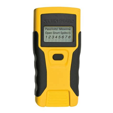 Klein Tools Vdv Lan Scout Jr Tester Vdv The Home Depot