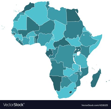 Map Of Africa Silhouette