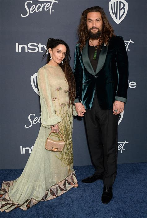 Photo Jason Momoa Et Sa Femme Lisa Bonet à La Soirée Instyle And