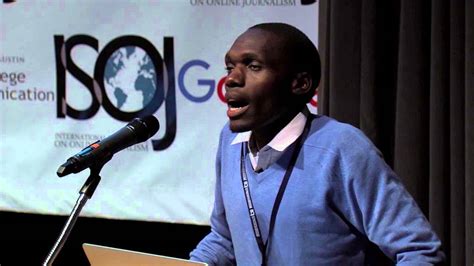 ISOJ 2016 Enock Nyariki Solutions For Global Online Journalism