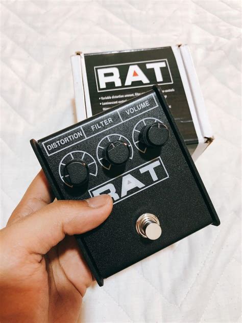 ProCo Rat 2 Distortion Pedal, Hobbies & Toys, Music & Media, Music ...