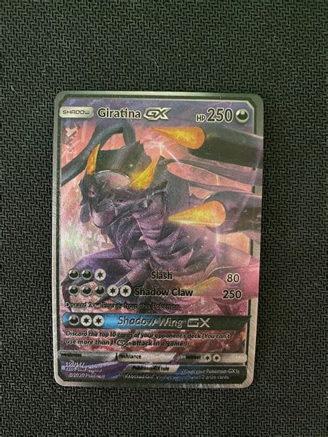 Giratina Gx Ex M Mega Pokemon Orica Custom Card Shadow Vmax Etsy