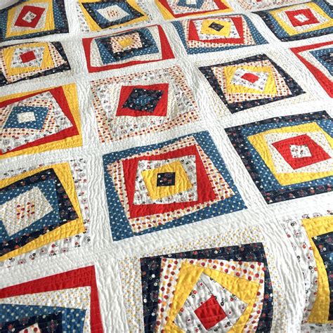 Wonky Squares Quilt And Cushion Set