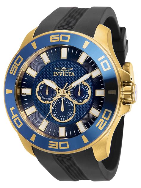 gold invicta watch for men 5