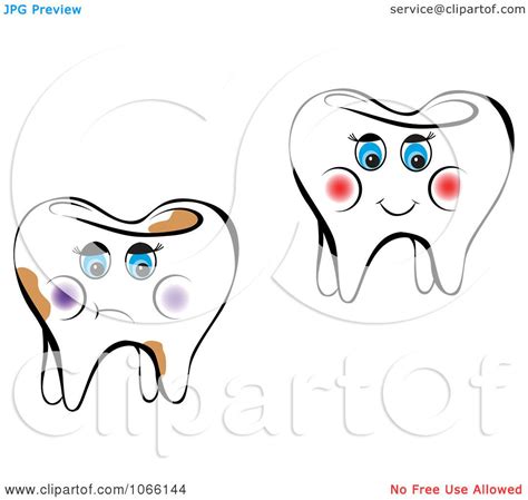 Clipart Female Teeth Royalty Free Vector Illustration By Seamartini