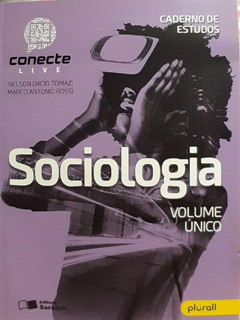 Livro Conecte Live Sociologia Box 4 Livros Livro Saraiva Usado