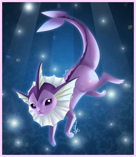 Shiny Vaporeon by SeikaScarlet on DeviantArt