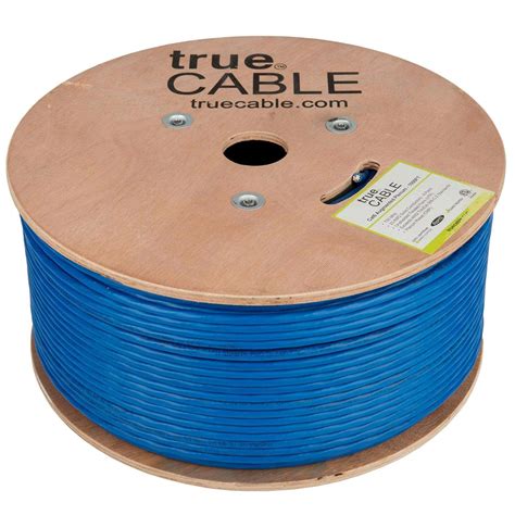 Unshielded Plenum Cat6a Cat6a Cable 1000 Ft Truecable