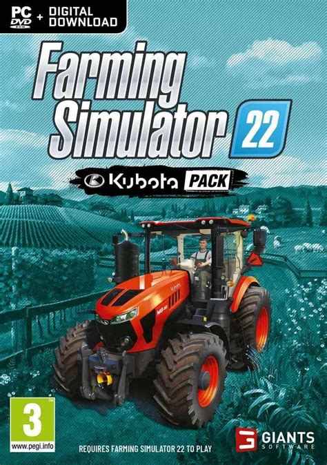 Farming Simulator 22 Kubota Pack Klucz Steam PC GIANTS Software