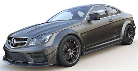 Mercedes Benz C63 AMG 3d Model