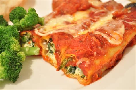 Spinach and ricotta cannelloni - Claire K Creations