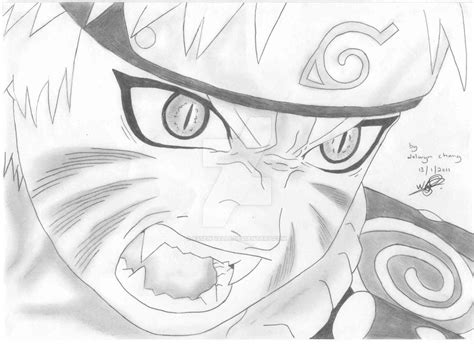 Kyuubi Naruto drawing by essentialle on DeviantArt