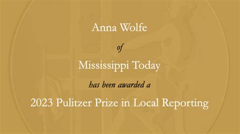 Michael David Smith On Twitter Anna Wolfe Of Mississippi Today Who