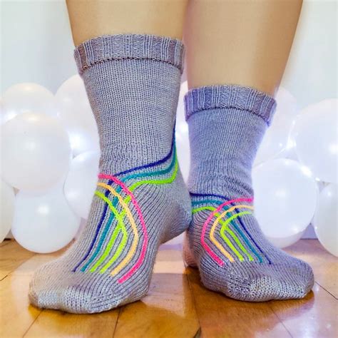 Designer Spotlight: 11 Colorful Sock Patterns … Because Life Is Too ...