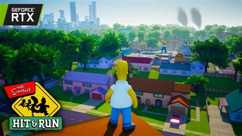 Un Fan Recrea The Simpsons Hit And Run En Mundo Abierto Con Ue 5