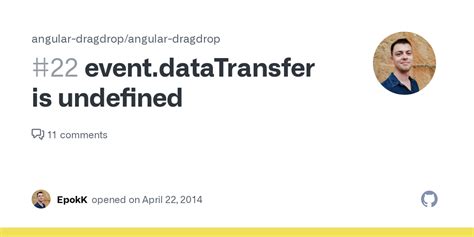 Event DataTransfer Is Undefined Issue 22 Angular Dragdrop Angular