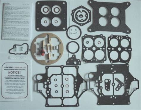 Carb Kit Carter Wcfb Chrysler Barrels X X Does