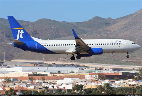 OY JZO Jettime Boeing 737 8U3 WL Photo By Bram Steeman ID 1537377