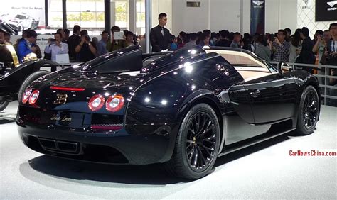 Bugatti Veyron Grand Sport Vitesse Black Bess Debuts On The Beijing