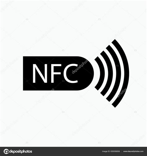 Nfc Icon Field Communication Symbol Stock Vector Image by ...