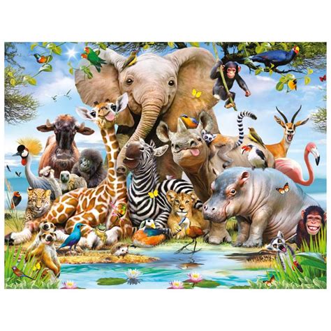 Walltastic Fototapete Dschungel Safari 45255 Wall Art De