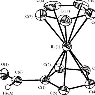 Structure Of Complex 1d For Independent Molecule A Thermal Ellipsoids