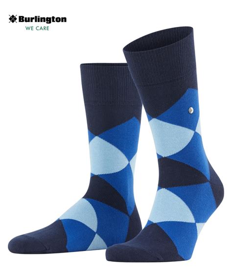 Clyde Herren Socken Blau Burlington