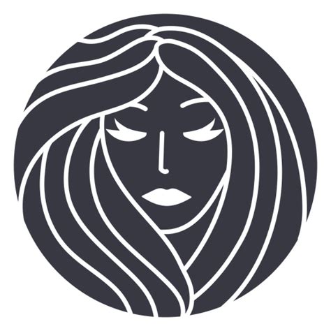 Volume Hair Woman Badge Png And Svg Design For T Shirts