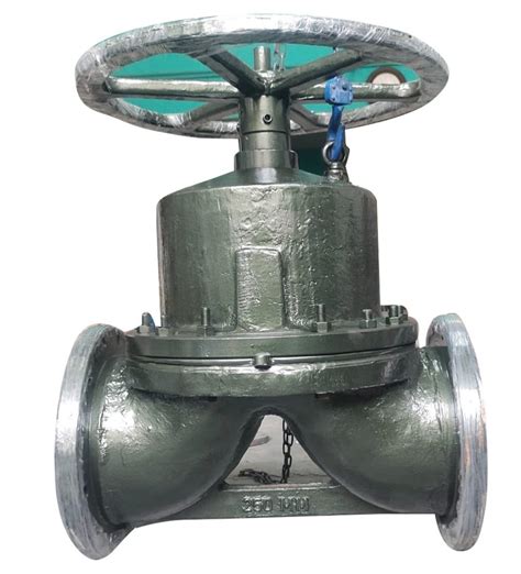 Sockets High Pressure Ms Diaphragm Valve For Water Valve Size Inch