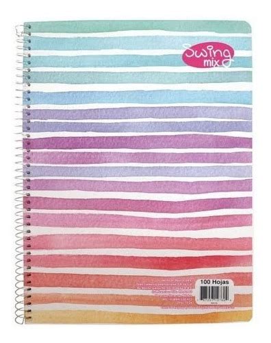 Libreta Profesional Swing Mix Cuadro 5 Mm Espiral 10 Pzs Meses Sin