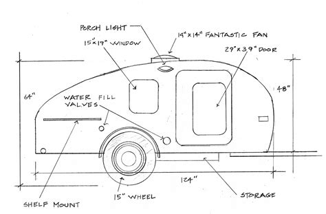 Timberleaf Teardrop Camper Trailer