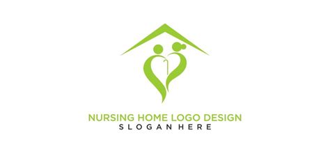 Premium Vector Nursing Home Logo Design