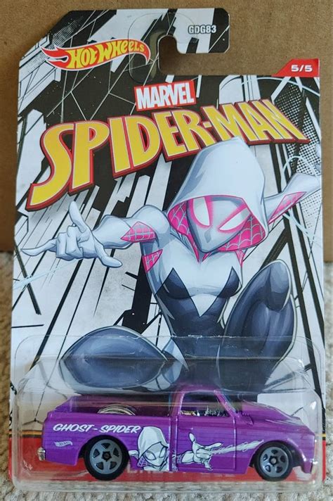 Hot Wheels Chevy C Marvel Spider Man Toy Car