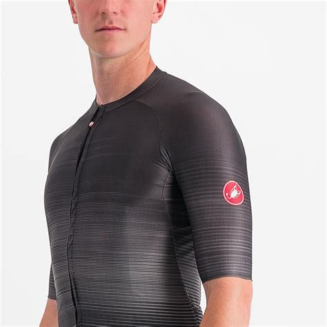 Castelli Aero Race 6 0 Fietsshirt Korte Mouwen Zwart Heren Koop Je Bij