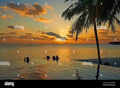 Vilamendhoo Maldives A Tropical Island In The Indian Ocen Stock Photo