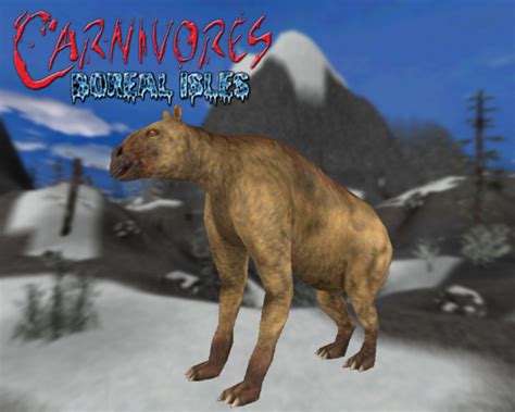 Ancylotherium Image Carnivores Boreal Isles Mod For Carnivores Ice