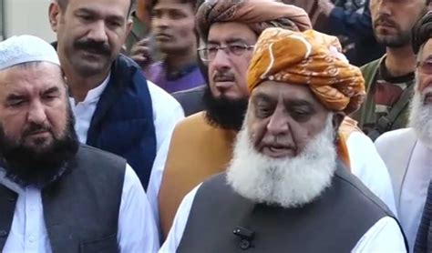 Fazl Announces Seat Adjustment With PML N