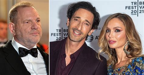 Harvey Weinstein S Ex Georgina Chapman And Adrien Brody Make Debut As Couple